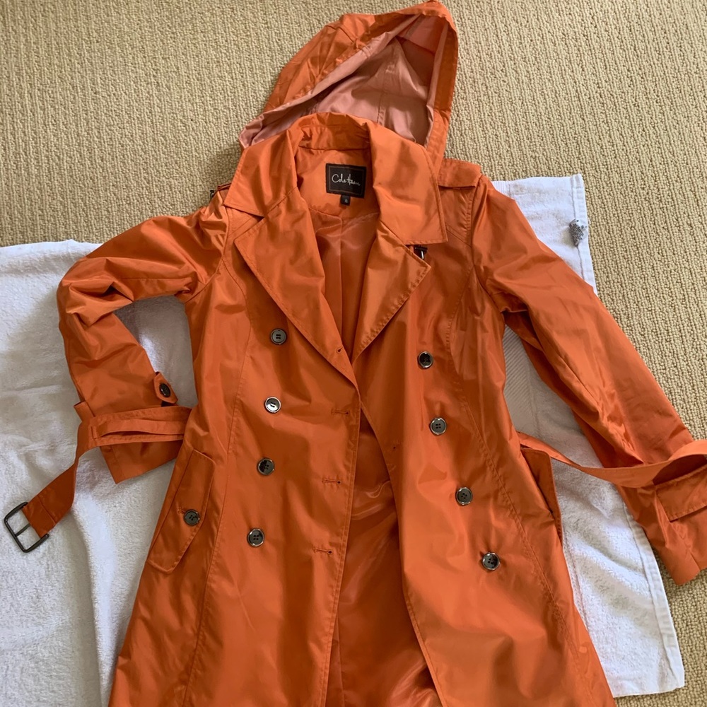 Cole Haan Short Trench Coat